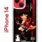Чехол-накладка Apple iPhone 14  (625957) Kruche PRINT Ёимия Геншин