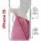 Чехол-накладка Apple iPhone 15 (641581) Kruche PRINT Pink and white