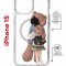 Чехол-накладка Apple iPhone 15 (641581) Kruche PRINT Девочка с мишкой