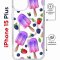 Чехол-накладка Apple iPhone 15 Plus (641579) Kruche PRINT Ice Cream