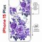 Чехол-накладка Apple iPhone 15 Plus (641579) Kruche PRINT Roses