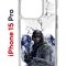 Чехол-накладка Apple iPhone 15 Pro (641588) Kruche PRINT Call of Duty