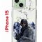 Чехол-накладка Apple iPhone 15 (641578) Kruche PRINT Call of Duty