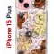 Чехол-накладка Apple iPhone 15 Plus (641587) Kruche PRINT Ягоды и Цветы