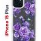 Чехол-накладка Apple iPhone 15 Plus (641587) Kruche PRINT Roses