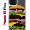 Чехол-накладка Apple iPhone 15 Plus (641587) Kruche PRINT Бургер