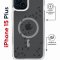 Чехол-накладка Apple iPhone 15 Plus (641579) Kruche PRINT Муравьи