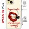 Чехол-накладка Apple iPhone 15 Plus (641579) Kruche PRINT Red lipstick