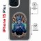 Чехол-накладка Apple iPhone 15 Plus (641579) Kruche PRINT Джокер