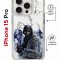 Чехол-накладка Apple iPhone 15 Pro (641582) Kruche PRINT Call of Duty