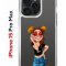 Чехол-накладка Apple iPhone 15 Pro Max (641577) Kruche PRINT Smiling