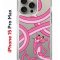 Чехол-накладка Apple iPhone 15 Pro Max (641577) Kruche PRINT Розовая Пантера