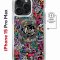 Чехол-накладка Apple iPhone 15 Pro Max (641585) Kruche PRINT Music