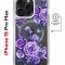 Чехол-накладка Apple iPhone 15 Pro Max (641585) Kruche PRINT Roses