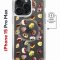 Чехол-накладка iPhone 15 Pro Max Kruche Magnet Print Cake