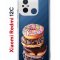 Чехол-накладка Xiaomi Redmi 12C (641591) Kruche PRINT Donuts