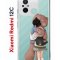 Чехол-накладка Xiaomi Redmi 12C (641591) Kruche PRINT Девочка с мишкой