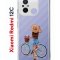 Чехол-накладка Xiaomi Redmi 12C/Poco C55 Kruche Print Велосипедная прогулка