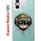 Чехол-накладка Xiaomi Redmi 12C (641591) Kruche PRINT Кот в наушниках