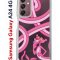 Чехол-накладка Samsung Galaxy A24 4G (641586) Kruche PRINT Розовая Пантера