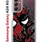 Чехол-накладка Samsung Galaxy A24 4G Kruche Print Spider-Man-Venom