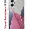 Чехол-накладка Xiaomi Redmi Note 12 5G (641593) Kruche PRINT Pink and white