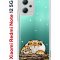 Чехол-накладка Xiaomi Redmi Note 12 5G (641593) Kruche PRINT тигр первый снег
