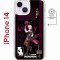 Чехол-накладка Apple iPhone 14  (625959) Kruche PRINT Лини Геншин