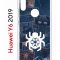Чехол-накладка Huawei Y6 2019 (580675) Kruche PRINT Комикс Паук 2