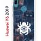 Чехол-накладка Huawei Y6 2019 (580675) Kruche PRINT Комикс Паук 2