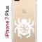 Чехол-накладка Apple iPhone 7 Plus (580664) Kruche PRINT Лого Северный Паук 2