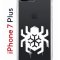Чехол-накладка Apple iPhone 7 Plus (580664) Kruche PRINT Лого Северный Паук 2