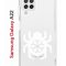 Чехол-накладка Samsung Galaxy A22 4G (606545) Kruche PRINT Лого Северный Паук 2