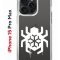 Чехол-накладка Apple iPhone 15 Pro Max (641577) Kruche PRINT Лого Северный Паук 2