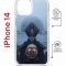 Чехол-накладка Apple iPhone 14  (625960) Kruche PRINT Мара 2