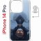 Чехол-накладка Apple iPhone 14 Pro (625964) Kruche PRINT Мара 2
