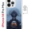 Чехол-накладка Apple iPhone 14 Pro Max (625966) Kruche PRINT Мара 2