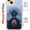 Чехол-накладка Apple iPhone 15 Plus (641579) Kruche PRINT Мара 2