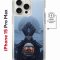 Чехол-накладка iPhone 15 Pro Max Kruche Magnet Print Мара 2