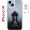 Чехол-накладка Apple iPhone 14  (625959) Kruche PRINT Мара