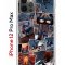 Чехол-накладка Apple iPhone 12 Pro Max (588923) Kruche PRINT Комикс Паук