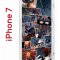Чехол-накладка Apple iPhone 7 (580667) Kruche PRINT Комикс Паук