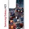 Чехол-накладка Samsung Galaxy A23 (630893) Kruche PRINT Комикс Паук