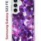 Чехол-накладка Samsung Galaxy S23 FE (646478) Kruche PRINT Purple leaves