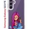 Чехол-накладка Samsung Galaxy S23 FE (646478) Kruche PRINT Pink Hair