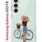 Чехол-накладка Samsung Galaxy S23 FE Kruche Print Велосипедная прогулка