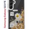 Чехол-накладка Samsung Galaxy S23 FE (646478) Kruche PRINT Крафтовые наклейки