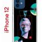 Чехол-накладка Apple iPhone 12  (588925) Kruche PRINT Future Look