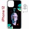 Чехол-накладка Apple iPhone 12  (598886) Kruche PRINT Future Look