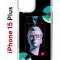 Чехол-накладка Apple iPhone 15 Plus (641587) Kruche PRINT Future Look